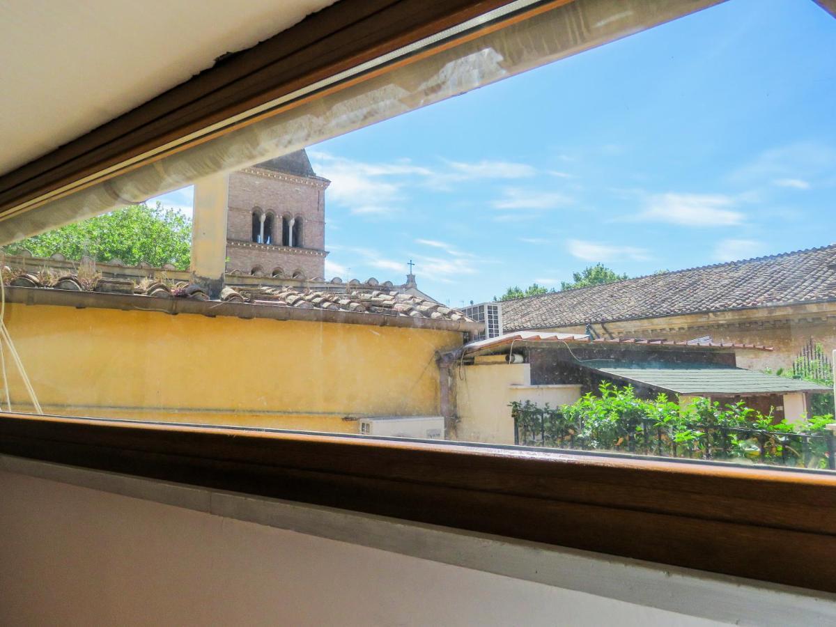 Mattia'S Penthouse - View Over Trastevere Roofs 罗马 外观 照片