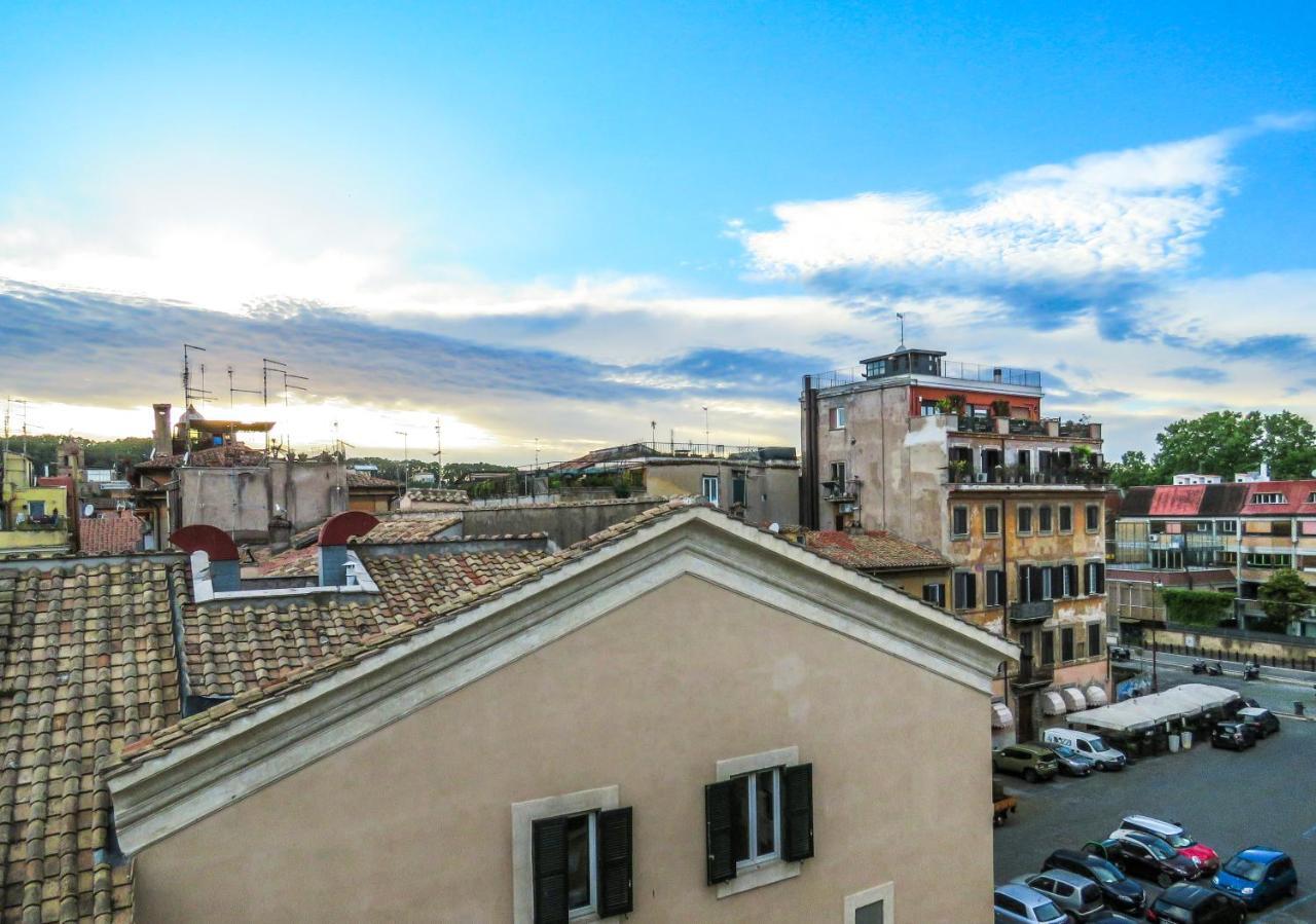 Mattia'S Penthouse - View Over Trastevere Roofs 罗马 外观 照片